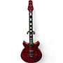 Used Carvin FRANK GAMBALE TRANS CHERRY Hollow Body Electric Guitar TRANS CHERRY