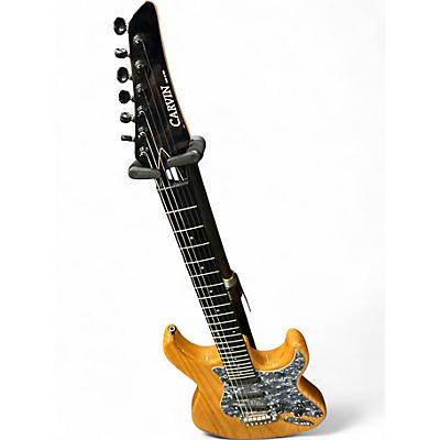 Used Carvin HSS DC Natural Solid Body Electric Guitar
