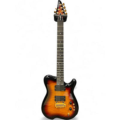 Used Carvin Holdsworth 3 Color Sunburst Solid Body Electric Guitar