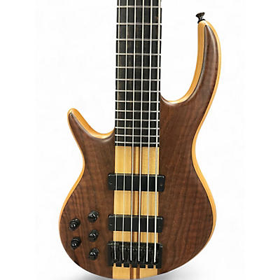 Used Carvin Icon 6 Walnut Electric Bass Guitar