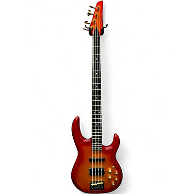 Used Carvin LB70 Dark Cherry Burst Electric Bass Guitar