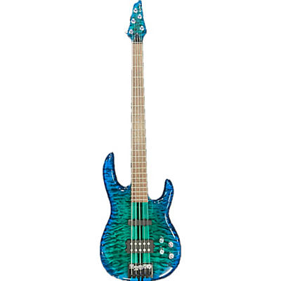 Carvin Used Carvin LB75 Blue Burst Electric Bass Guitar