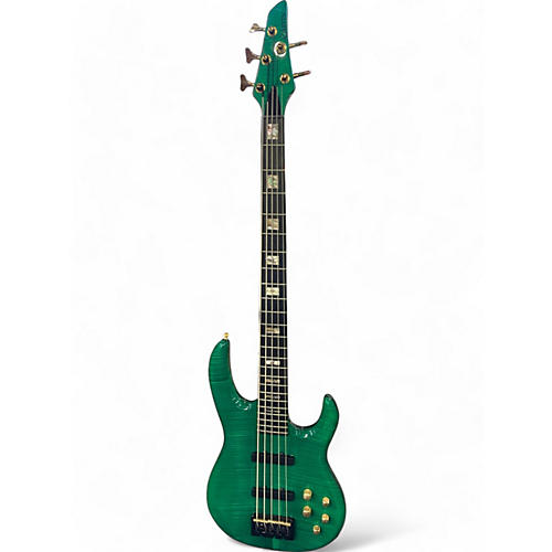 Used Carvin LB75 GREEN Electric Bass Guitar GREEN