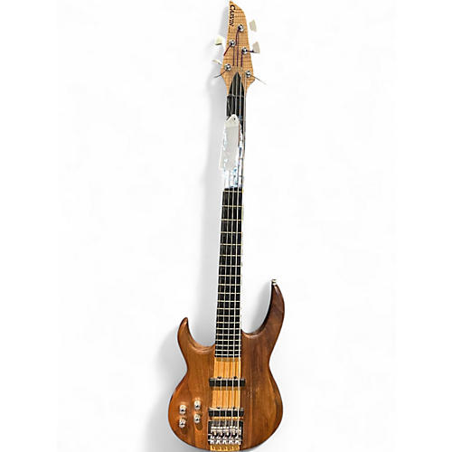 Used Carvin LB75 Natural Electric Bass Guitar Natural