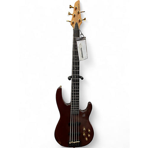 Used Carvin LB75 Natural Electric Bass Guitar Natural