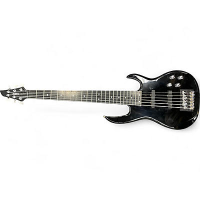 Used Carvin LB76 Black Electric Bass Guitar