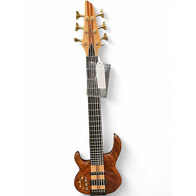 Used Carvin LB76 Natural Electric Bass Guitar