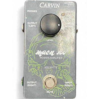 Used Carvin Mach 100 Solid State Guitar Amp Head