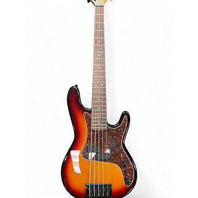 Used Carvin PB5 Sunburst Electric Bass Guitar