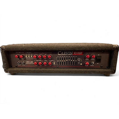 Used Carvin R1000 Red Line Bass Amp Head