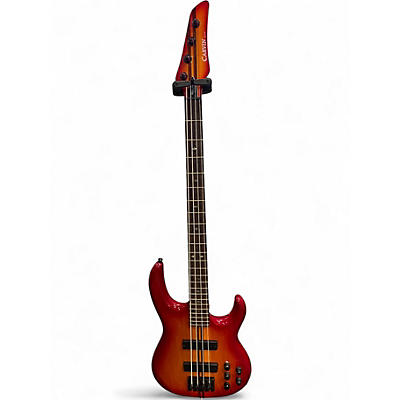 Used Carvin RAIZEN Cherry Sunburst Electric Bass Guitar