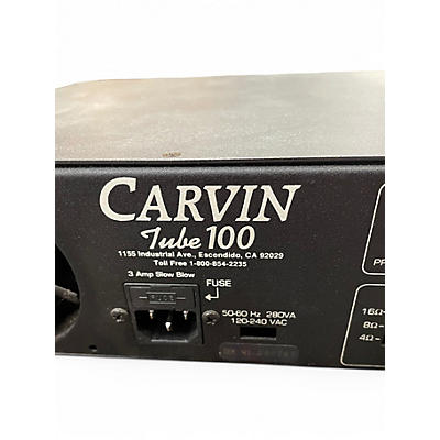 Used Carvin TUBE100 Guitar Power Amp