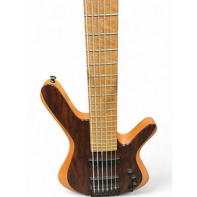 Used Carvin VANQUISH 6 WALNUT Electric Bass Guitar