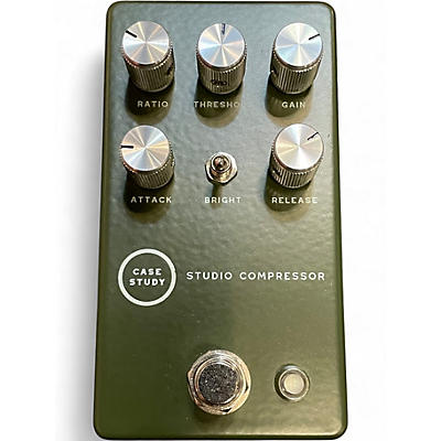 Used Case Study Studio Compressor 2024 - Moss Green Effect Pedal