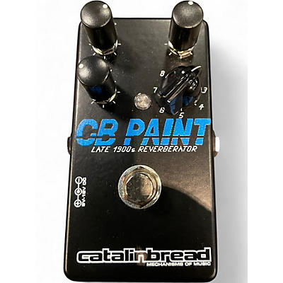 Used Catalinbread CB Paint Late 1900s Reverberator Effect Pedal