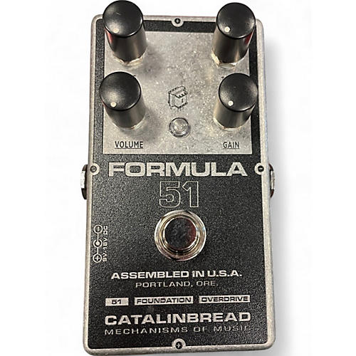 Used Catalinbread FORMULA 51 Effect Pedal