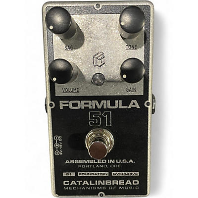 Used Catalinbread FORMULA 51 Effect Pedal