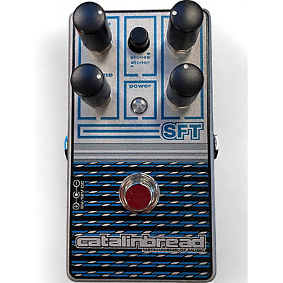 Used Catalinbread SFT Ampeg-Inspired Overdrive Effects Pedal Metallic Sapphire Effect Pedal