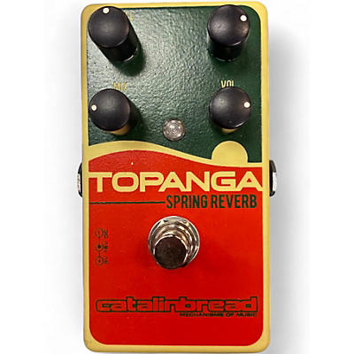 Used Catalinbread Topanga Spring Reverb Effect Pedal