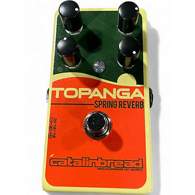 Used Catalinbread Topanga Spring Reverb Effect Pedal
