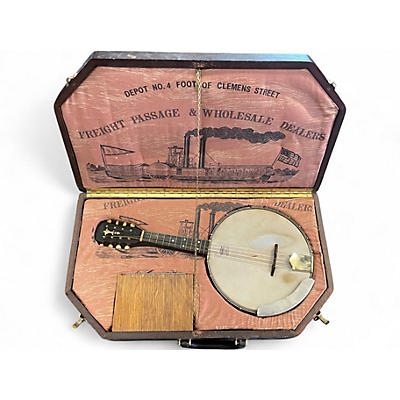 Used Catalog Brand Mando Banjo Natural Mandolin