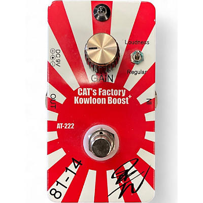 Used Cat's Factory Kowloon Boost AT-222 Effect Pedal