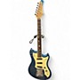 Used Cave And Canary THE METEOR Metallic Blue Solid Body Electric Guitar Metallic Blue