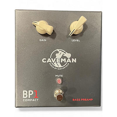Used Caveman Audio BP1 Compact Bass Preamp & D.I. Bass Preamp