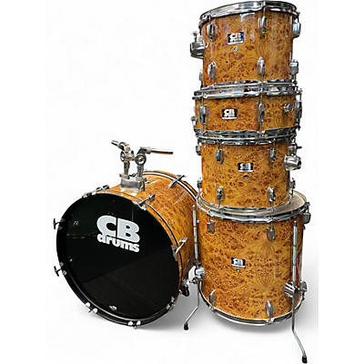 Used Cb Drums 5 Piece SP SERIES KIT BURLED WRAP Drum Kit