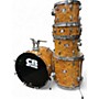 Used Cb Drums 5 Piece SP SERIES KIT BURLED WRAP Drum Kit BURLED WRAP