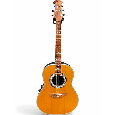 Used Celebrity By Ovation CC67 Natural Acoustic Electric Guitar