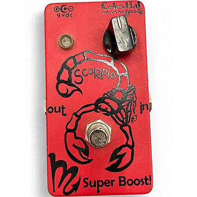 Used Celestial SCORPIO SUPER BOOST Effect Pedal