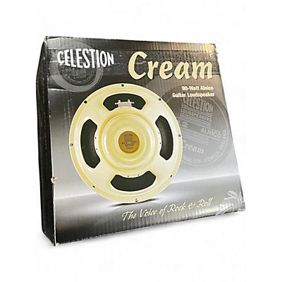 Used Celestion CREAM 90W 12" ALNICO 8 OHM Raw Frame Speaker