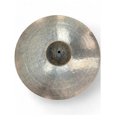 Used Centent 18in lad raw bell crash Cymbal