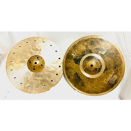 Centent Cymbals Used Centent Cymbals 13in J Kells Artist Signature Series Hi Hat Pair Cymbal 31