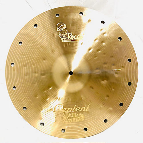 Centent Cymbals Used Centent Cymbals 18in Jai Kells Artist Signature Series Crash Cymbal 38