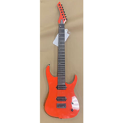 Used Cerberus Erebus Fiesta Red Solid Body Electric Guitar