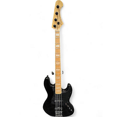 Used Certain Bass Elita  Black Electric Bass Guitar