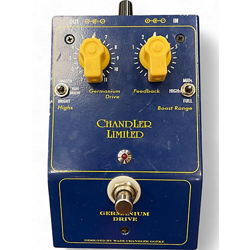 Chandler Limited Used Chandler Limited Germanium Drive Effect Pedal