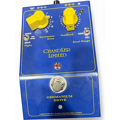 Used Chandler Limited Germanium Drive Effect Pedal