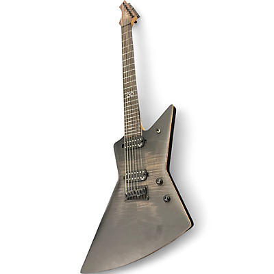 Used Chapman Ghost Fret 7 Pro BLACK FLAMETOP Solid Body Electric Guitar