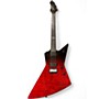 Used Chapman Ghost Fret Red to Black Fade Solid Body Electric Guitar Red to Black Fade