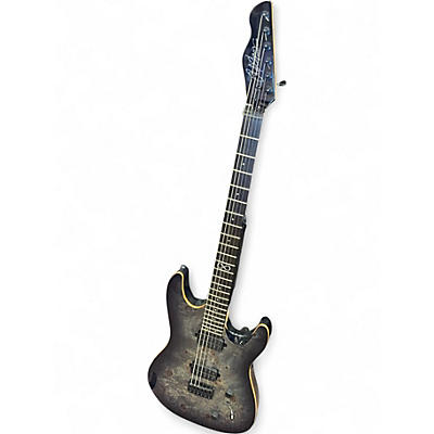 Used Chapman ML1 Modern Baritone Trans Black Solid Body Electric Guitar