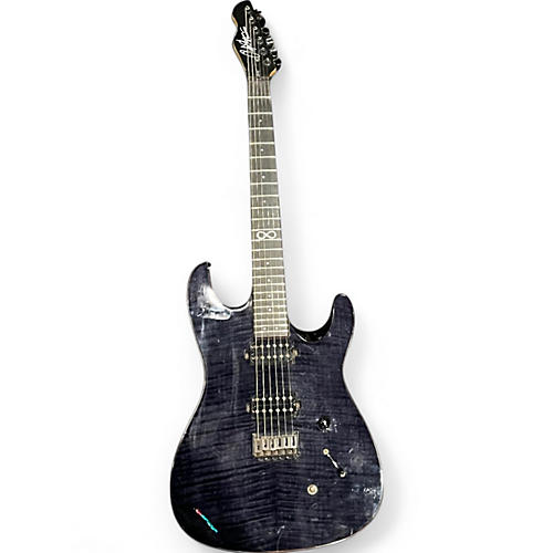 Used Chapman ML1 Modern Trans Black Solid Body Electric Guitar Trans Black