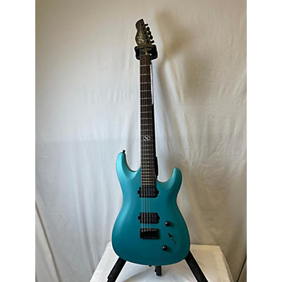 Used Chapman ML1 Pro Modern BARITONE LIQUID TEAL SATIN Solid Body Electric Guitar