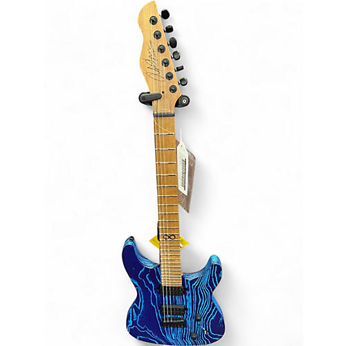 Used Chapman ML1 Pro Modern Deep Satin Blue Solid Body Electric Guitar Deep Satin Blue