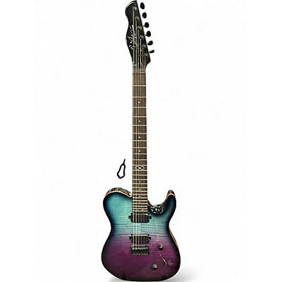 Used Chapman ML3 Modern TRANS PURPLE / TEAL Solid Body Electric Guitar