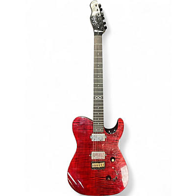 Used Chapman ML3 Modern red flame Solid Body Electric Guitar