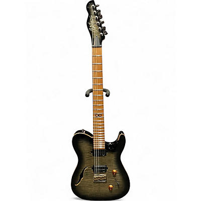 Used Chapman ML3 Pro MODERN Semi Hollowbody Trans Charcoal Hollow Body Electric Guitar