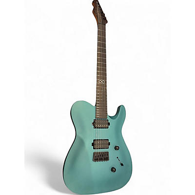 Used Chapman ML3 Pro Modern Liquid Teal Satin Metallic Solid Body Electric Guitar